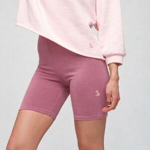 Kuwalla Mauve Biker Shorts